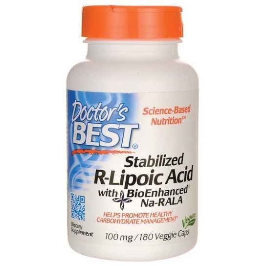 Suplement diety, R-Lipoic Acid with BioEnhanced Na-RALA (180 kaps.) Inna marka