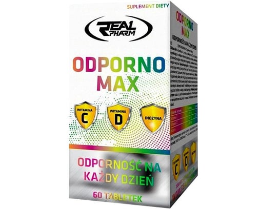 Suplement diety, Real Pharm, OdpornoMax, 60 tabletek Real Pharm