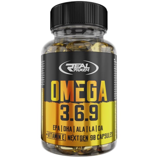 Suplement diety, Real Pharm, Omega 3.6.9, 90 tabletek Real Pharm