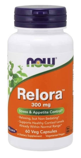 Suplement diety, Relora 300 mg (60 kaps.) Now Foods