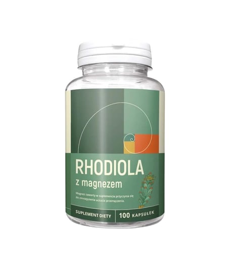 Suplement diety, Rhodiola z magnezem 700mg 100 tabletek Nanga Nanga