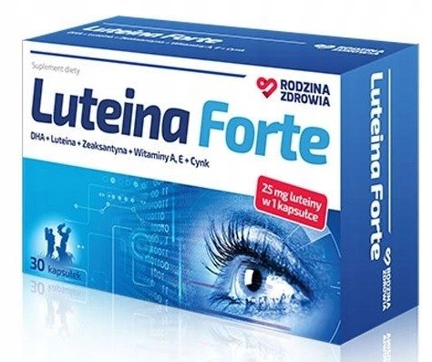 Suplement diety, Rodzina Zdrowia, Luteina Forte, 30 kaps. Silesian Pharma