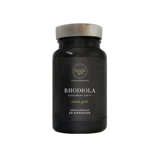 Suplement diety, Różeniec górski (Rhodiola) FOODS BY ANN, 200 mg, ekstrakt 4:1 Foods by Ann