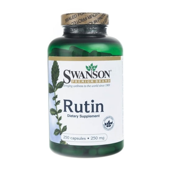 Suplement diety, Rutyna SWANSON, 250 mg, 250 kapsułek Swanson