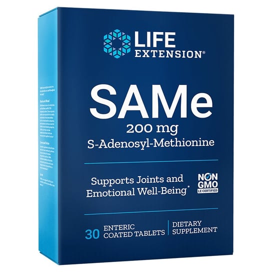 Suplement diety, SAMe 200 mg (30 tabl.) Life Extension