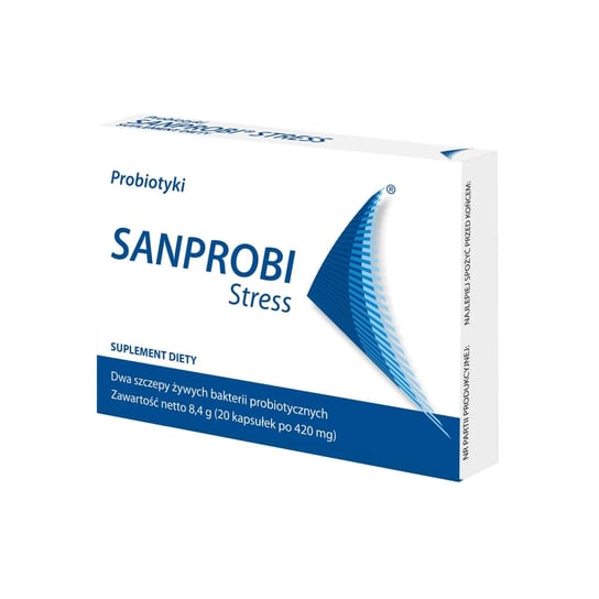 Suplement diety, Sanprobi, Stress, 20 kapsułek Sanprobi