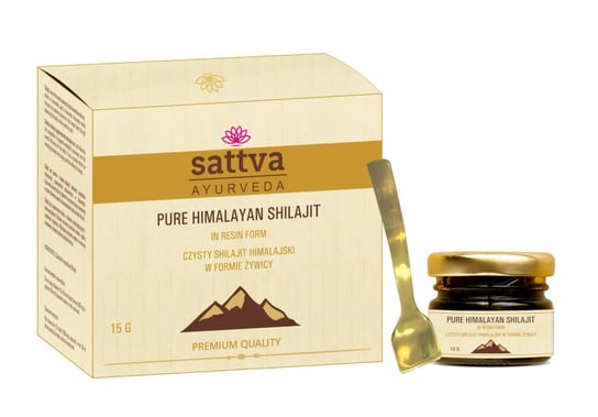 Suplement diety, Sattva, Supplement Shilajit Resin, 15g SATTVA FOODS