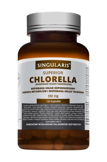 Suplement diety, Singularis Chlorella, suplement diety, 120 kapsułek Singularis Superior