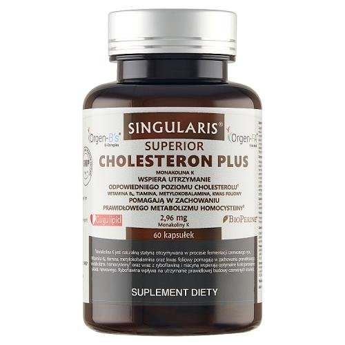 Suplement diety, Singularis Cholesteron Plus, 60kaps. Singularis