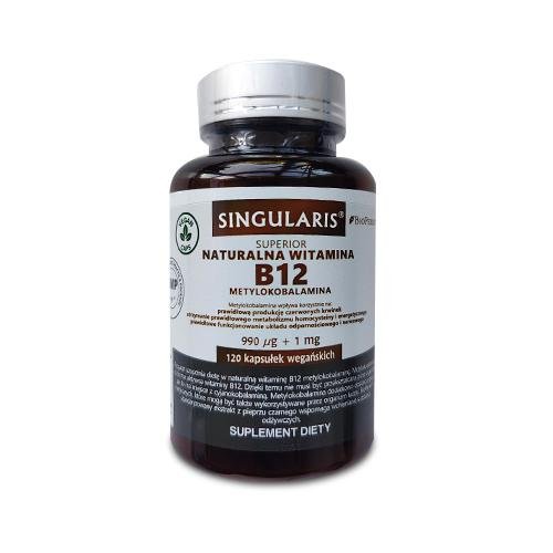 Suplement diety, Singularis, Superior B12 Metylokobalamina, 120 Kaps. Singularis