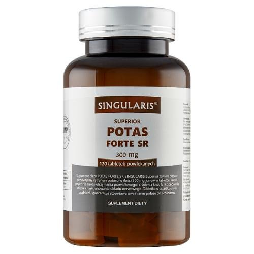 Suplement diety, Singularis Superior Potas Forte SR, 120tabl. Singularis