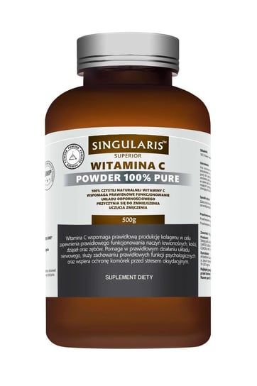 Suplement diety, Singularis Superior, Witamina C 100% Pure, 500 g Singularis Superior