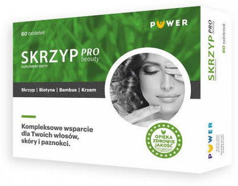 Suplement diety, Skrzyp Pro beauty 60 tab. PUWER POLSKA