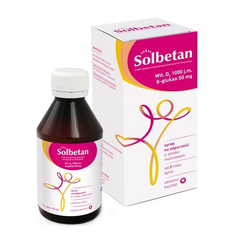 Suplement diety, Solinea, Solbetan, syrop, 150 ml Solinea