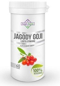 Suplement diety, Soul Farm Premium Jagody Goji 60 kapsułek Soul Farm