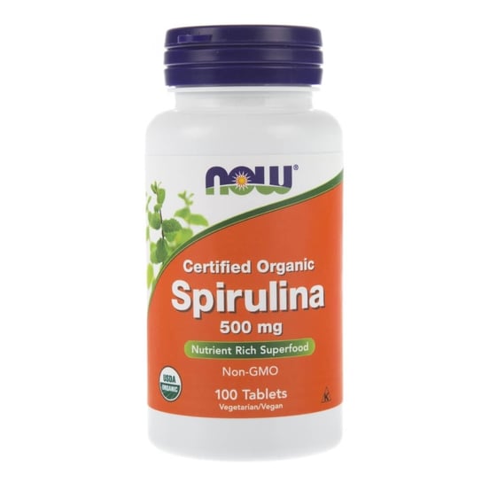 Suplement diety Spirulina NOW FOODS, 100 tabletek Now Foods