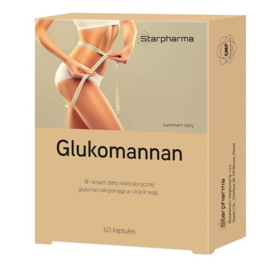 Suplement diety, Starpharma Glukomannan 60 k utrata wagi Starpharma