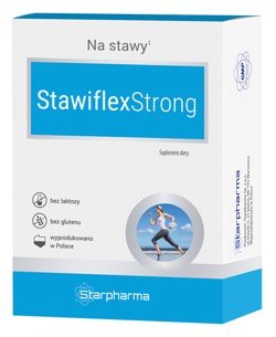 Suplement diety, Starpharma Stawiflex strong 30 kapsułek Starpharma