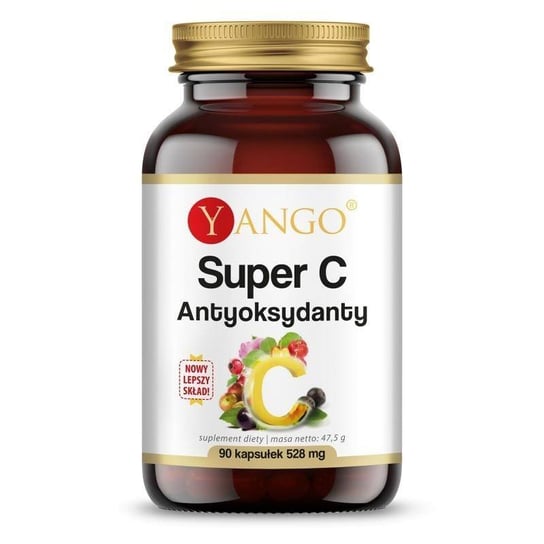 Suplement diety, Super C Antyoksydanty (90 kaps.) Yango
