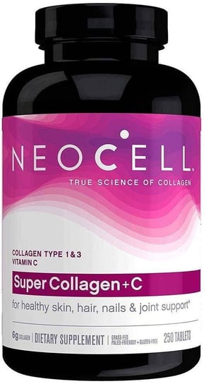 Suplement diety, Super Collagen + C (250 tabl.) NeoCell