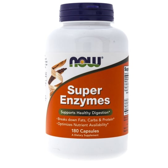 Suplement diety, Super Enzymes NOW FOODS, 180 kapsułek Now Foods