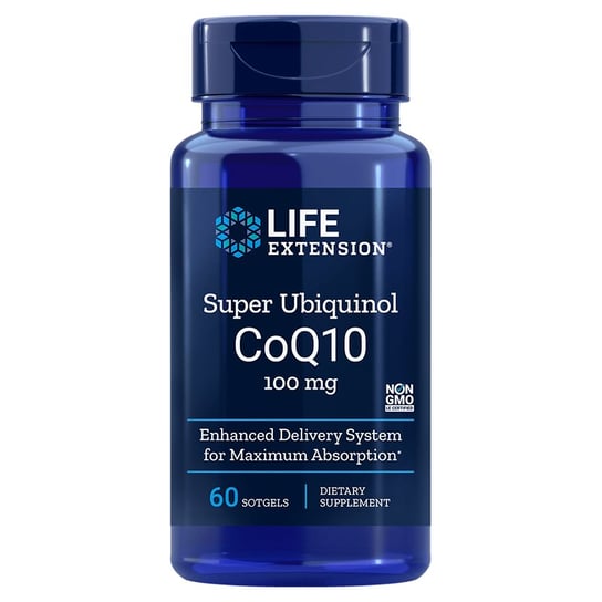 Suplement diety, Super Ubiqinol CoQ10 100 mg (60 kaps.) Inna marka