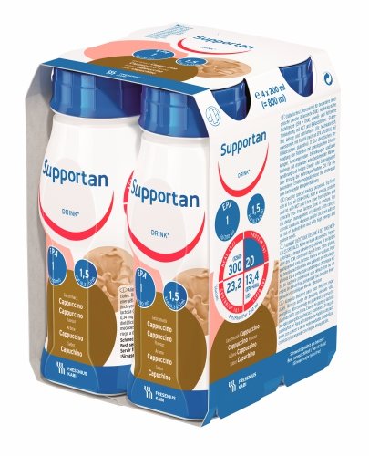 Suplement diety, Supportan Drink Cappuccino, 4*200 ml Fresenius