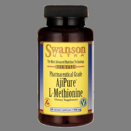 Suplement diety, Swanson - AjIpure l- methionine - 60 kaps Swanson