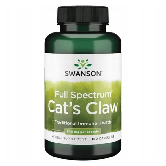 Suplement diety, Swanson, Cat's Claw, 500mg, 250kaps Swanson