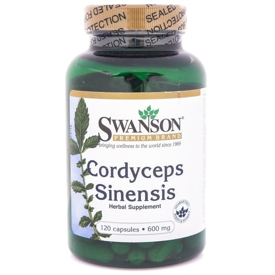 Suplement diety SWANSON Cordyceps Sinensis 600 mg, 120 kapsułek Swanson