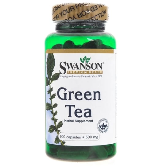 Suplement diety SWANSON Green Tea 500 mg , 100 kapsułek Swanson