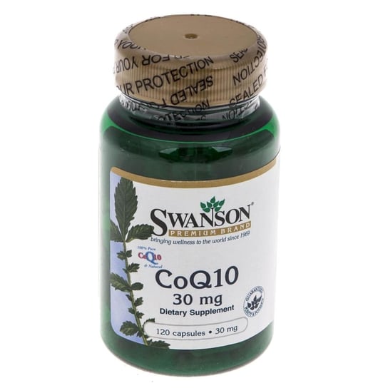 Suplement diety, Swanson, Koenzym Q10 30 mg, 120 kapsułek Swanson