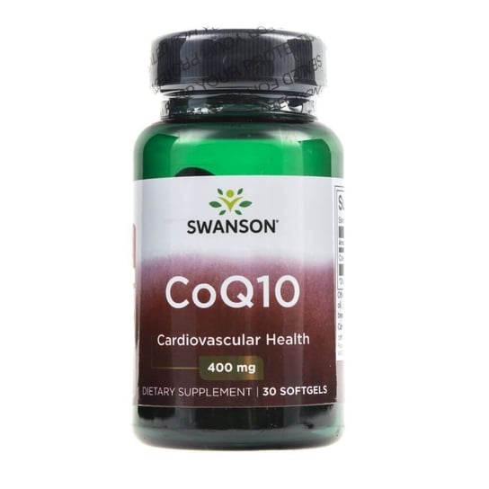 Suplement diety, Swanson, Koenzym Q10, 400 mg, 30 kapsułek Swanson