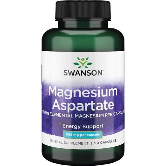 Suplement diety, Swanson Magnesium Aspartate 685Mg 90Caps Swanson