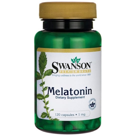 Suplement diety, Swanson Melatonina 1Mg 120Kaps. Swanson