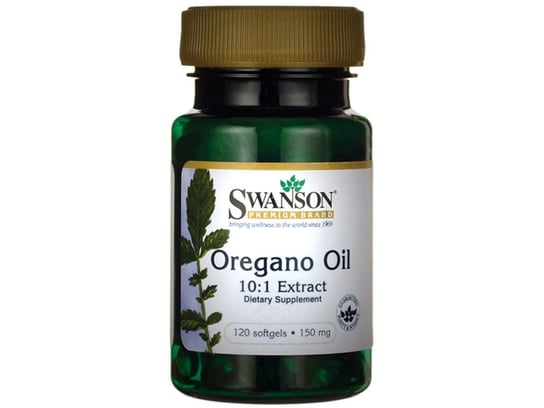 Suplement diety, Swanson, Oregano Oil, 120 kapsułka Swanson