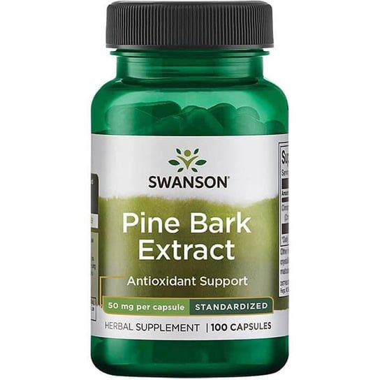 Suplement diety, Swanson Pine Bark Extract 50Mg 100Caps Swanson