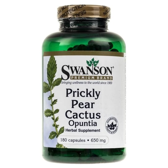 Suplement diety, Swanson, Prickly Pear Cactus, 650 mg, 180 kapsułek Swanson