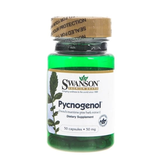 Suplement diety, Swanson, Pycnogenol, 50 mg, 50 kapsułek Swanson