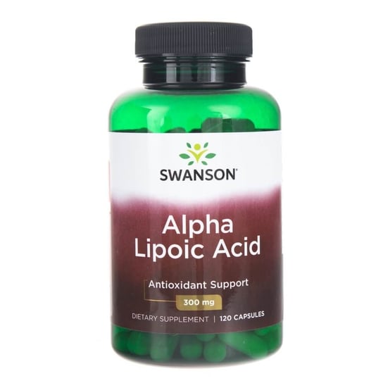 Suplement diety, Swanson, Ultra kwas alfa liponowy (ALA), 300 mg, 120 kapsułek Swanson