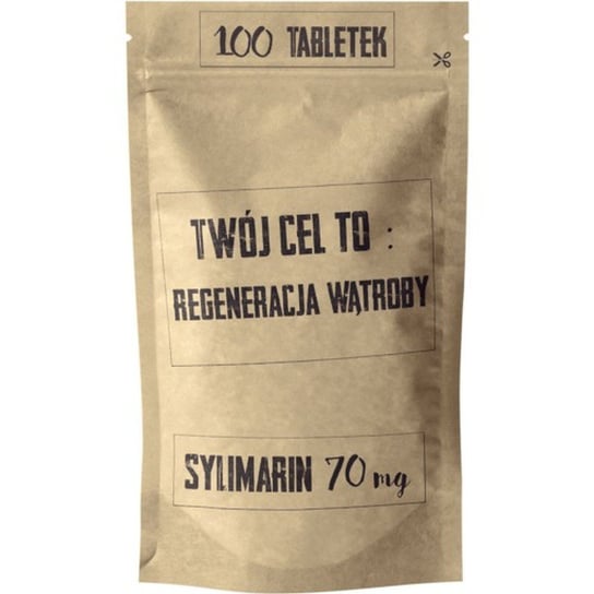 Suplement diety, Sylimarin 100 Tabletek Twój Cel To: Regeneracja Wątroby 80 mg Simple Day Twój Cel To...