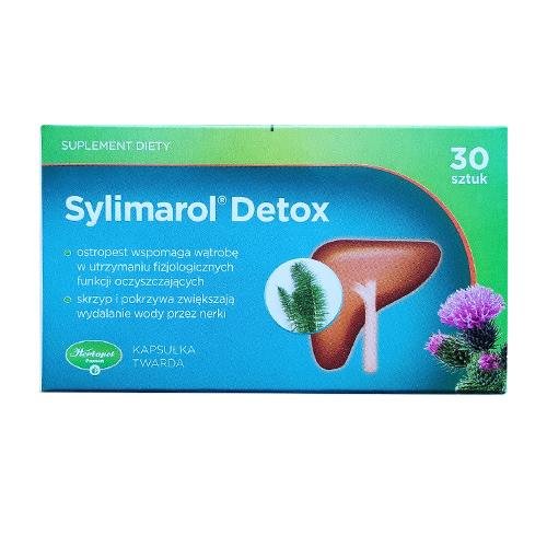 Suplement diety, Sylimarol Detox, suplement diety, 30 kapsułek PZZ Herbapol S.A.