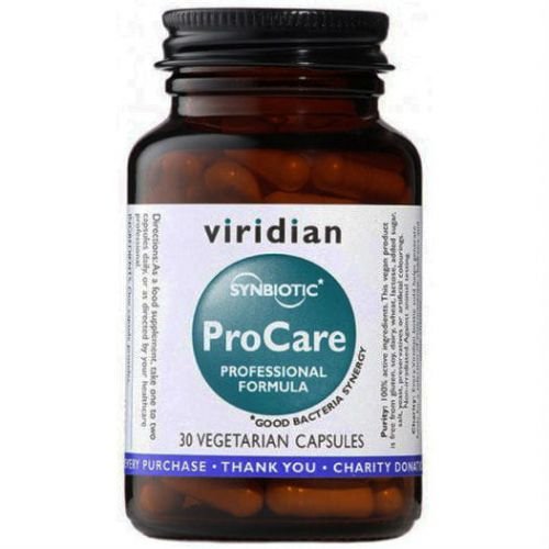 Suplement diety, Synbiotic ProCare professional formula 30 kapsułek Viridian Viridian