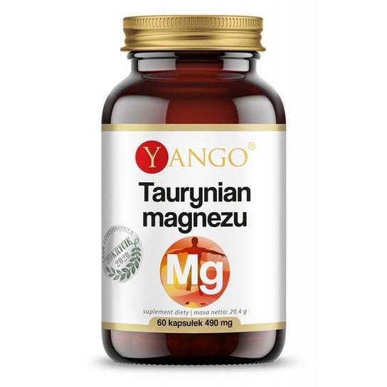 Suplement diety, Taurynian magnezu (60 kaps.) Yango