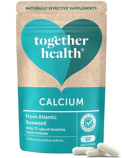 Suplement diety, Together, Calcium - Wapń z alg morskich, 60 kaps. Inna marka
