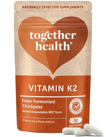 Suplement diety, Together, Vitamin K2 - Witamina K2 MK-7, 30 kaps. Inna marka