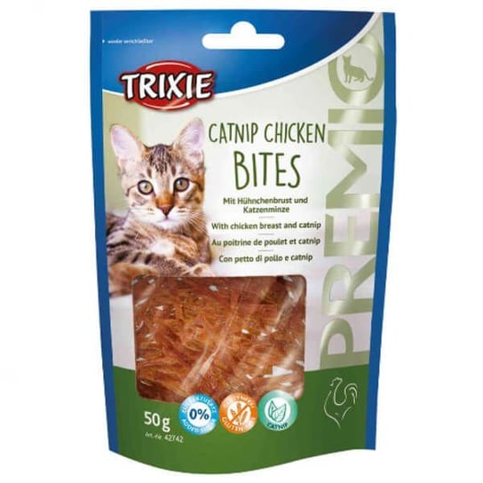 Suplement diety TRIXIE Premio Catnip Chicken Bitesy, 50 g Trixie