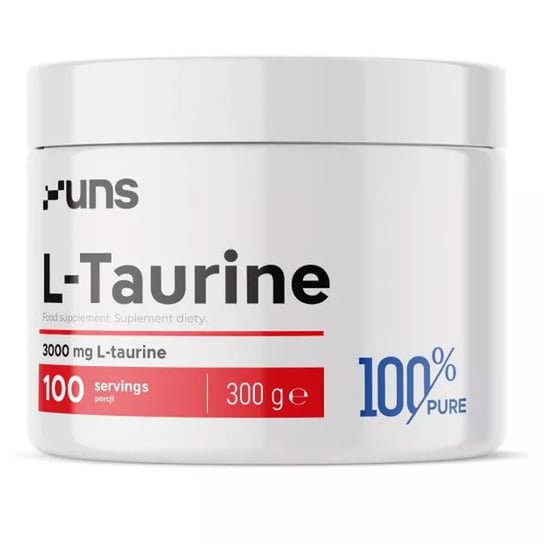 Suplement diety, Uns L-Taurine 300G Natural UNS