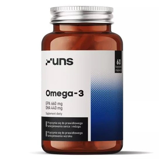 Suplement diety, UNS, Omega-3, 60 kaps. UNS