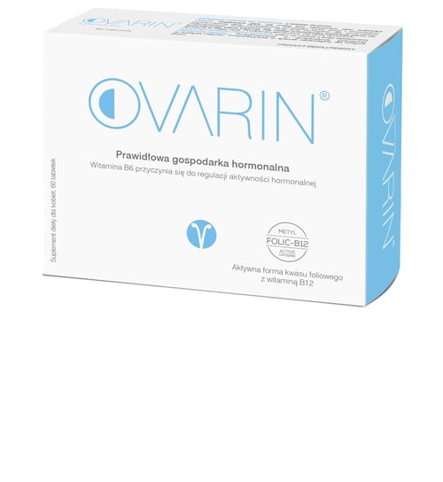 Suplement diety, Verco, Ovarin, 60 tabletek Verco